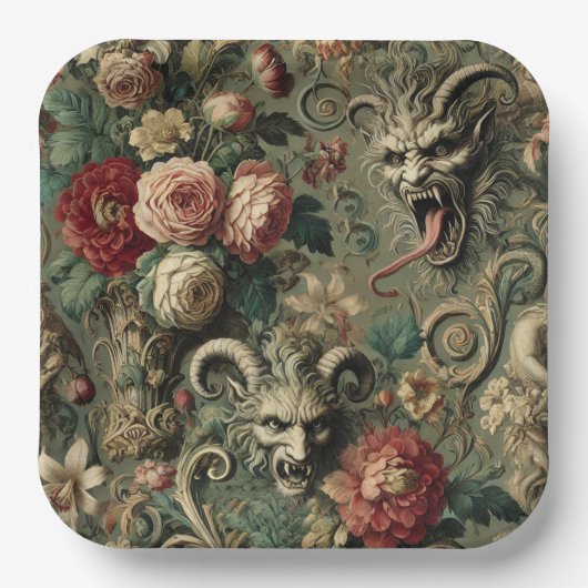 🩸 Renegade Harvest – Gothic Victorian Papieren Bordje (Voorkant)