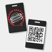 Renegade Maffia Crew Badge (Voor- en achterkant)