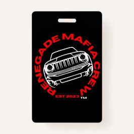 Renegade Maffia Crew Badge