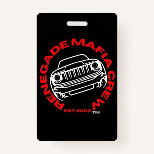 Renegade Maffia Crew Badge (Voorkant)