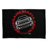 Renegade Maffia Crew Kussen Hoesje Set Kussensloop (Voorkant-Links)