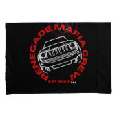 Renegade Maffia Crew Kussen Hoesje Set Kussensloop (Voorkant-Rechts)