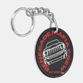 Renegade Maffia Crew Logo Sleutelhanger (Voorkant Links)