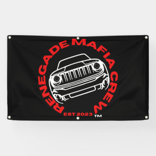Renegade Maffia Crew Vinyl Vlag Spandoek
