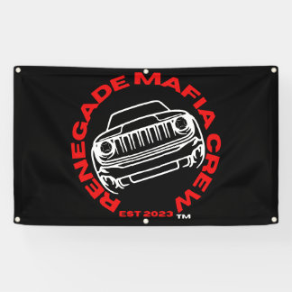 Renegade Maffia Crew Vinyl Vlag Spandoek