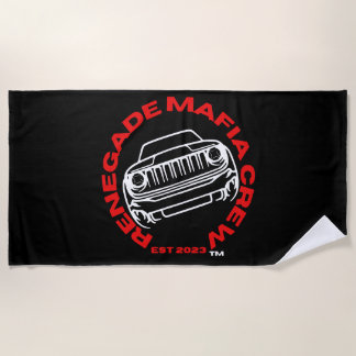Renegade Mafia Crew-strandtowel Strandlaken
