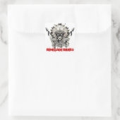 Renegade Riders Vierkante Sticker (Tas)