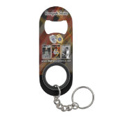 Renegade serie mini flesopening met Sleutelhanger Flessenopener (Achterkant)