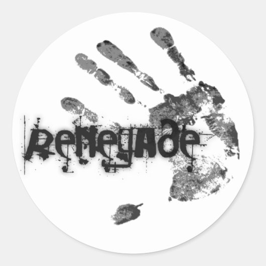 Renegade Sticker Sheet (Voorkant)