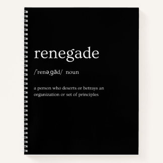 Renegade Trauma Journal Notitieboek