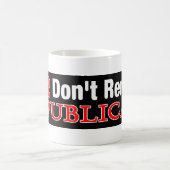 Renege niet koffiemok (Center)