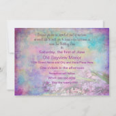 Reneing Wedding Vows - Uitnodiging Floral Elegance (Achterkant)