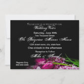 Reneing Wedding Vows - Uitnodiging - Paarse ventil (Achterkant)