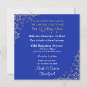 Reneing Wedding Vows - Uitnodiging - Snowflakes (Achterkant)