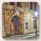 Renesance Door Hard plastic coaster Bier Onderzetter (Voorkant)