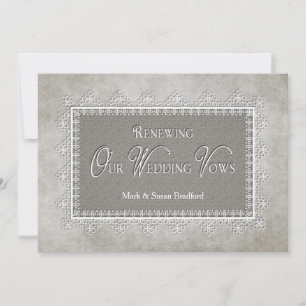 Renew Wedding Vows - uitnodiging
