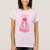 Renew Your Mind I - Sunset Peach T-shirt (Voorkant)
