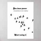 Renew Your Mind Wall Art–Metanoia Christian Poster (Voorkant)