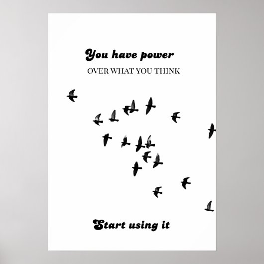 Renew Your Mind Wall Art–Metanoia Christian Poster (Voorkant)