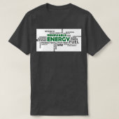 Renewable energy 47 t-shirt (Design voorkant)