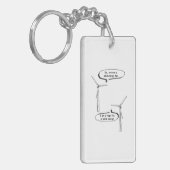 Renewable Energy I'm A Huge Fan – Wind Energy  Sleutelhanger (Voorkant Links)