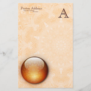 Renewal Jewel - Monogram Stationery Briefpapier