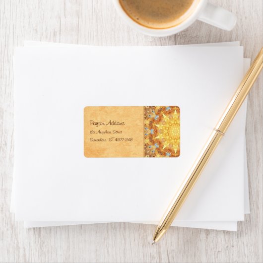 Renewal Mandala Adres Etiket (Insitu)