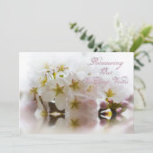 Renewing Wedding Vows - InvitationsCherry Blossom Kaart (Staand voorkant)