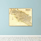 Renfrew Shire Canvas Afdruk (Insitu (Houten vloer))