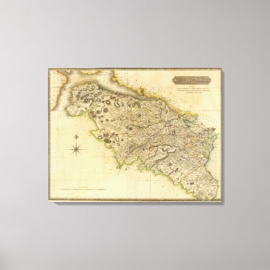 Renfrew Shire Canvas Afdruk (Voorkant)