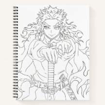 Rengoku geïnspireerde manga stijl