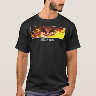 Rengoku Kyoto juro Japans, Demon Slayer T-Shirt Cl
