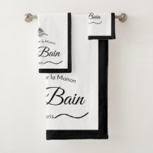 Renieuw ontworpen set handdoeken