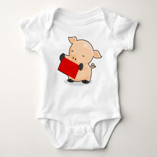 Renkoo Pig met rode envelop Romper