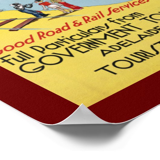 Renmark op de Murray Poster (Hoek)