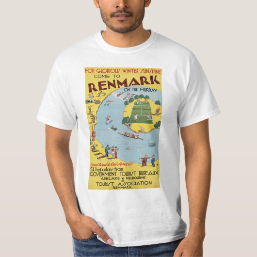 Renmark op de Murray T-shirt (Voorkant)