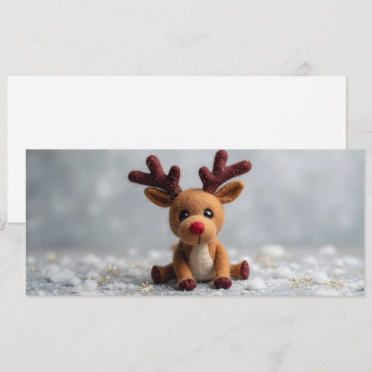 Renne Rudolphe peluche (Voorkant / Achterkant)