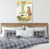 Rennen, Dandy Run, 20e eeuw Canvas Afdruk (Insitu (Slaapkamer))