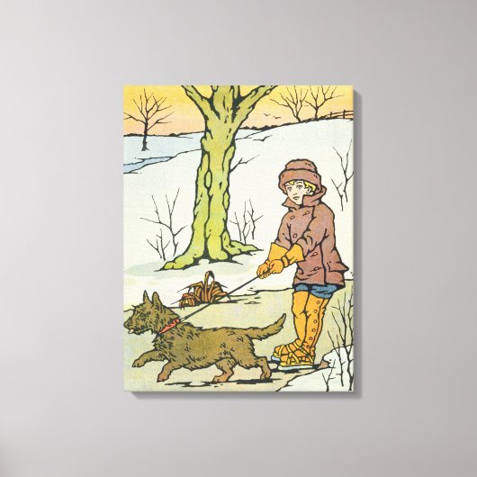 Rennen, Dandy Run, 20e eeuw Canvas Afdruk (Voorkant)