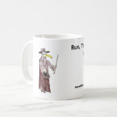 Rennen, de Gemengde Commissie komt eraan! Koffiemok (Voorkant links)