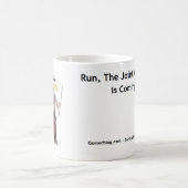 Rennen, de Gemengde Commissie komt eraan! Koffiemok (Center)