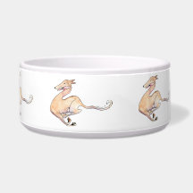 Rennen Greyhound Dog Bowl