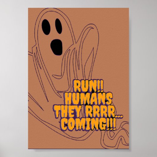 Rennen! Halloween Posters (Voorkant)