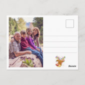 Rennen in licht, aangepast briefkaart (Achterkant)