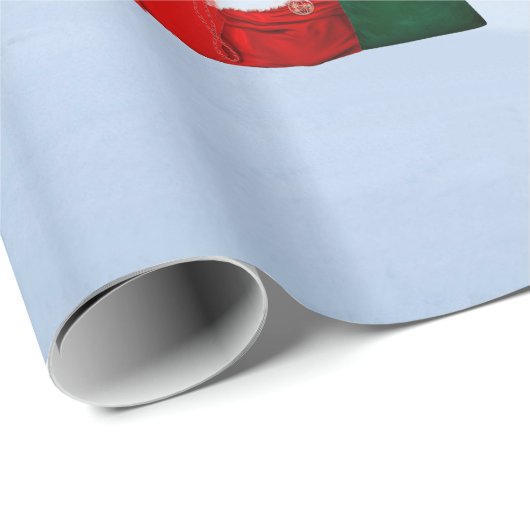 Rennen, Kerstman, pak inpakpapier (Rol Hoek)