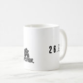 Rennen. Loop. Wanhoop. Koffiemok (Voorkant rechts)