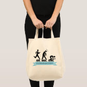 Rennen. Lopen. Braken. Tote Bag (Voorkant (product))