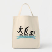 Rennen. Lopen. Braken. Tote Bag (Voorkant)