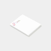Rennen meisje, rennen post-it® notes (Schuin)