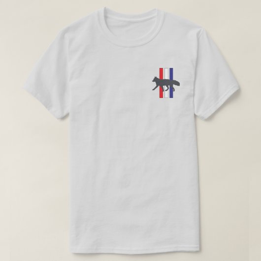 Rennen met het Foxes T-Shirt (Design voorkant)